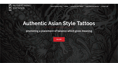 Desktop Screenshot of monkeykingtattoos.com